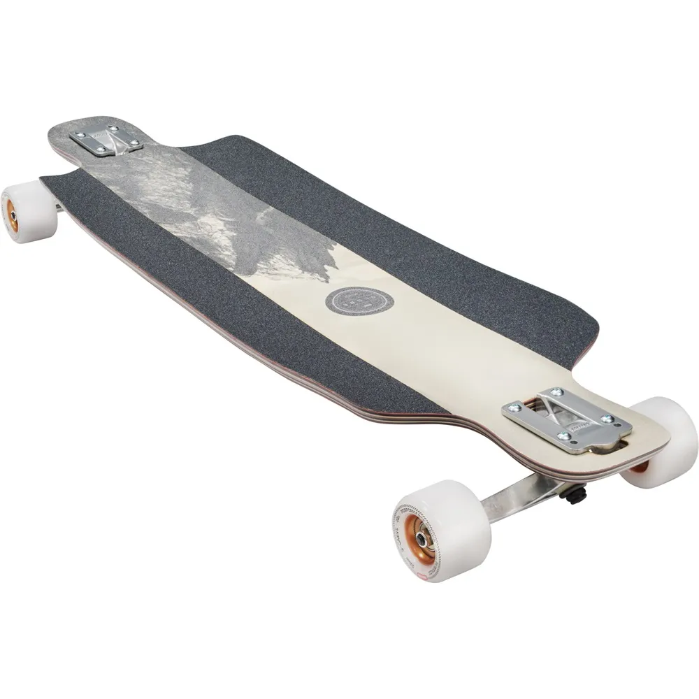 Globe Scarper Rosewood Peaks 36 Drop Through Longboard Skateboard