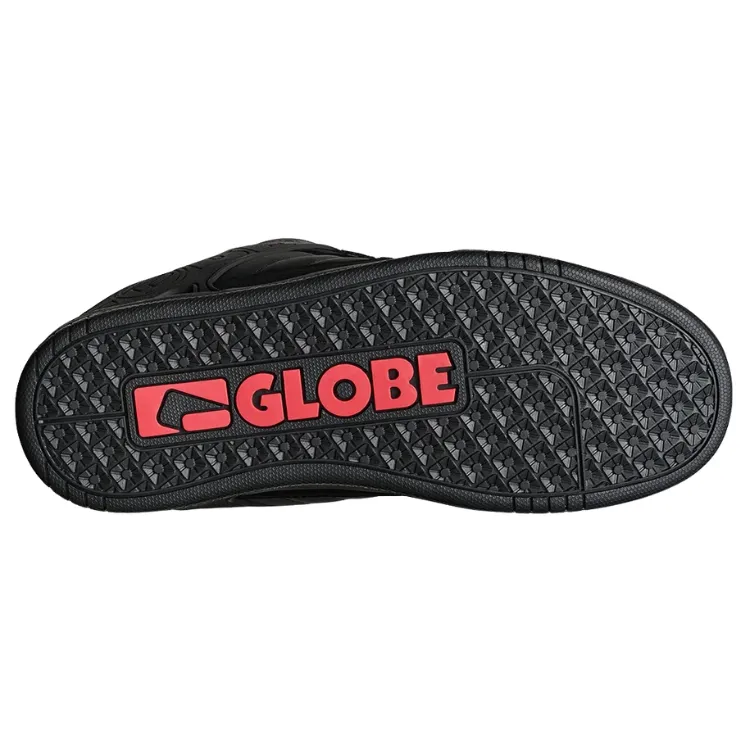 Globe Tilt Black Red Tartan Mens Skate Shoes [Size: US 10]