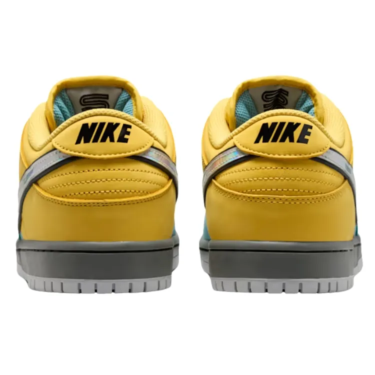 Nike SB Dunk Low Pro Lightning Denim Turquoise Grey Mens Skate Shoes [Size: US 10]