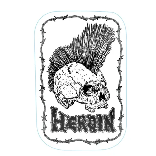 Heroin Merged Sticker [Colour: 1]