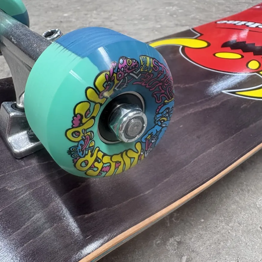 Kick Push Toy Machine Monster Black 8.25 Custom Complete Skateboard