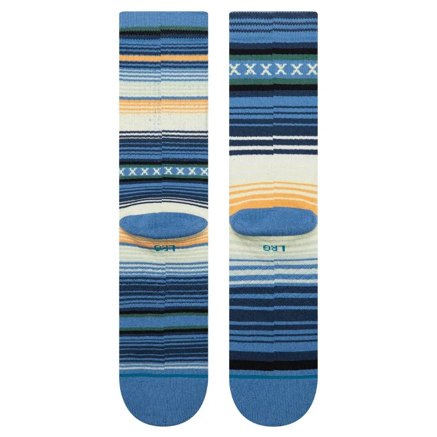 Stance Curren ST Capri Blue Large Mens Socks