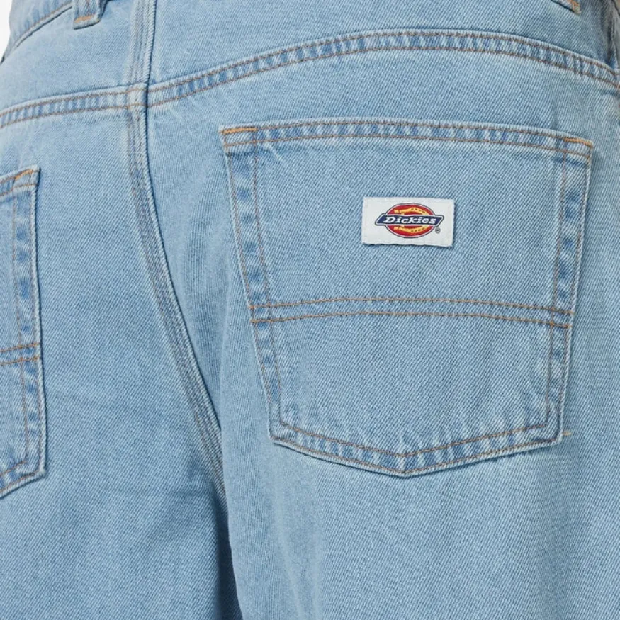 Dickies Thomasville Classic 5 Pocket Vintage Blue Denim Pants [Size: 34]
