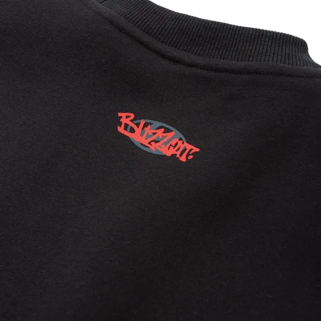 Buzzcut Delinquent Charcoal Crew Jumper [Size: L]