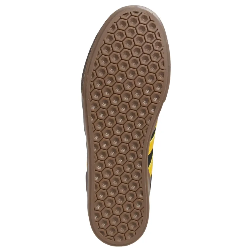 Adidas Busenitz Vulc II Core Black Preloved Yellow Gum Shoes [Size: US 10]