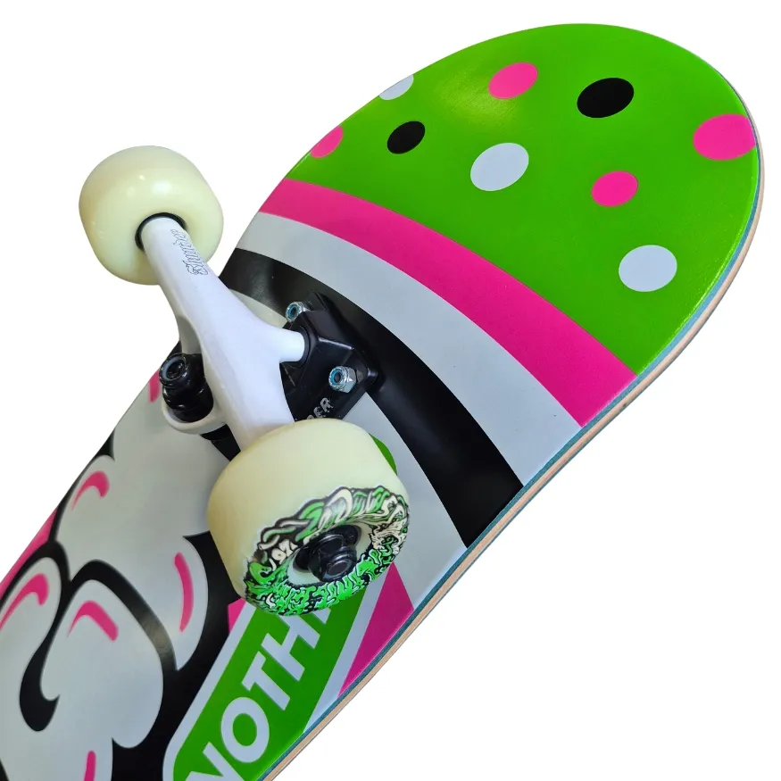 Kick Push DGK Poppin Pink 8.0 Custom Complete Skateboard