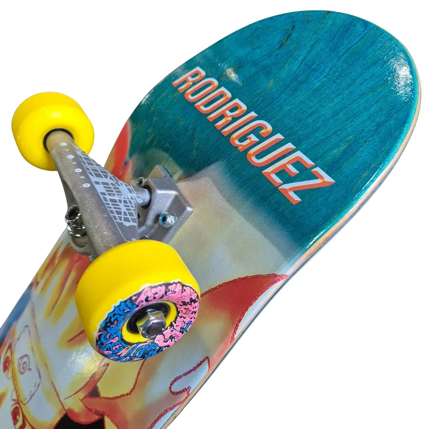 Kick Push Primitive Naruto Chakra 8.25 Custom Complete Skateboard