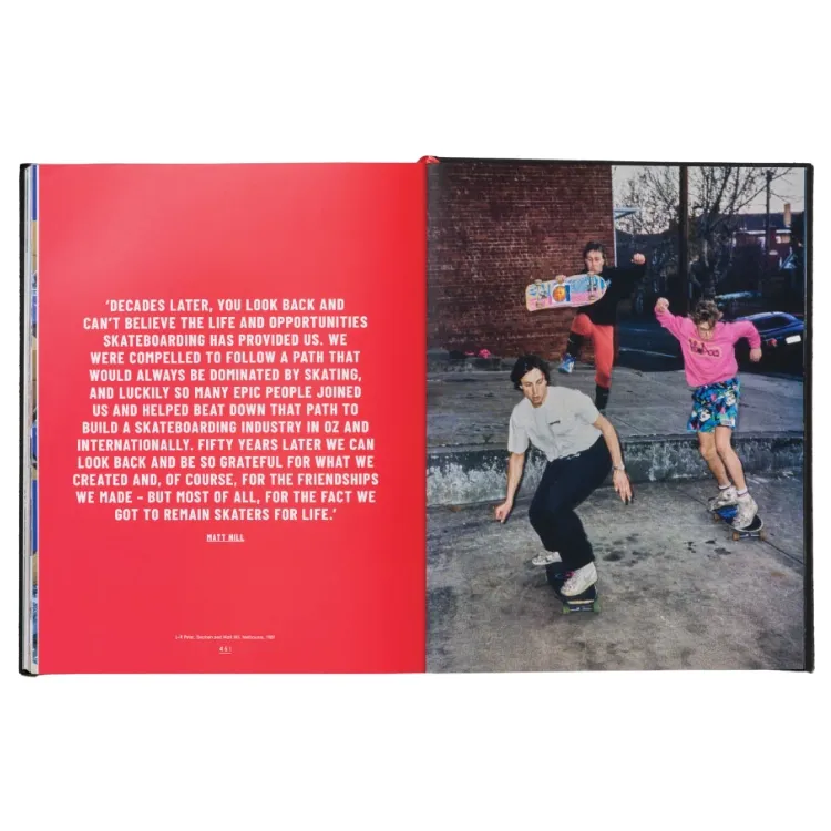 Hardcore 50 Years of Skateboarding Book