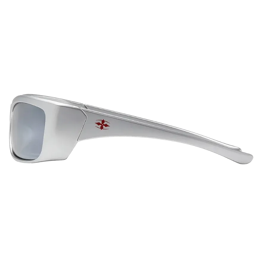 Ritual Vision Sabotage Matte Chrome Silver Reflective Polarised Sunglasses