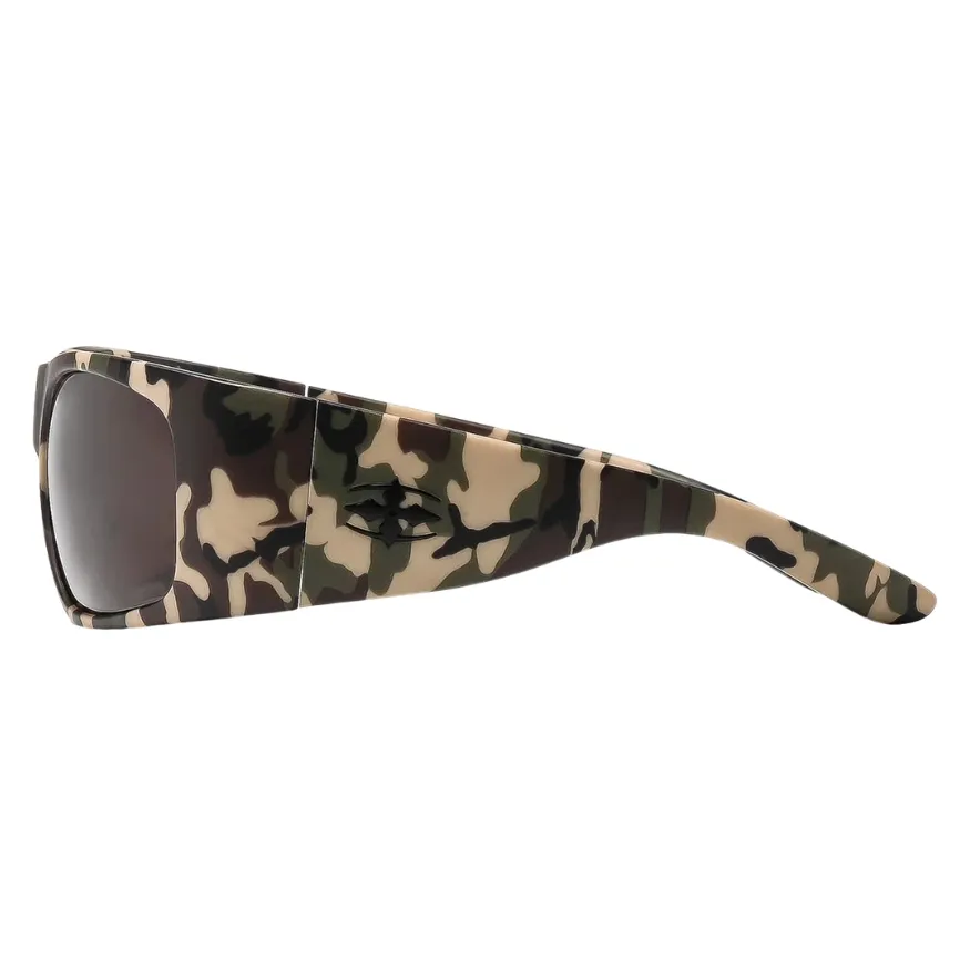 Ritual Vision Transmitter By Noa Deane Matte Camo Dark Green Polarised Sunglasses