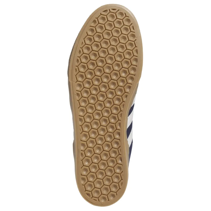 Adidas Busenitz Vulc II Dark Blue White Gum Shoes [Size: US 9]