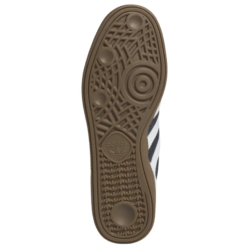 Adidas Busenitz Pro Core Aurora Ink Footwear White Gum Shoes [Size: US 9]