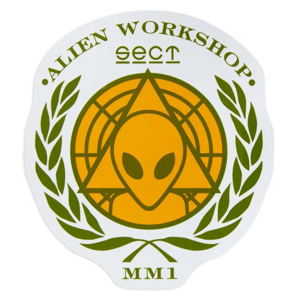 Alien Workshop AWOL Sticker [Colour: Blue]