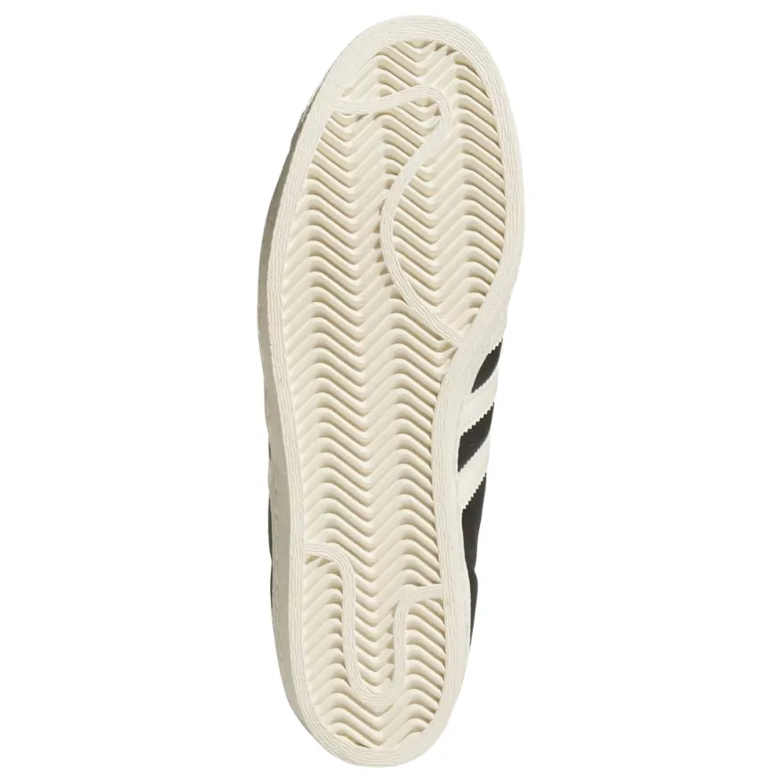 Adidas Superstar 80 ADV Core Black Cream White Gold Metallic Shoes [Size: US 10]