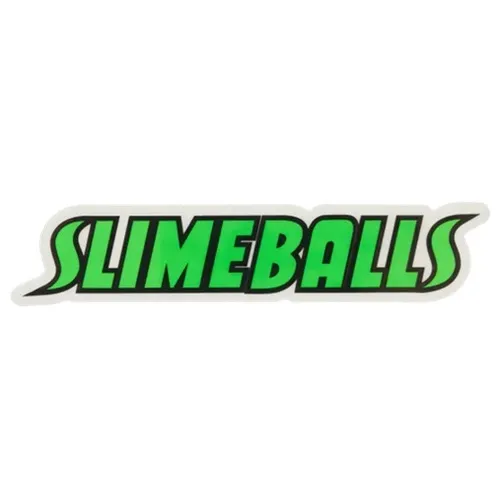 Slime Balls Strip 4 Inch Sticker [Colour: Yellow]