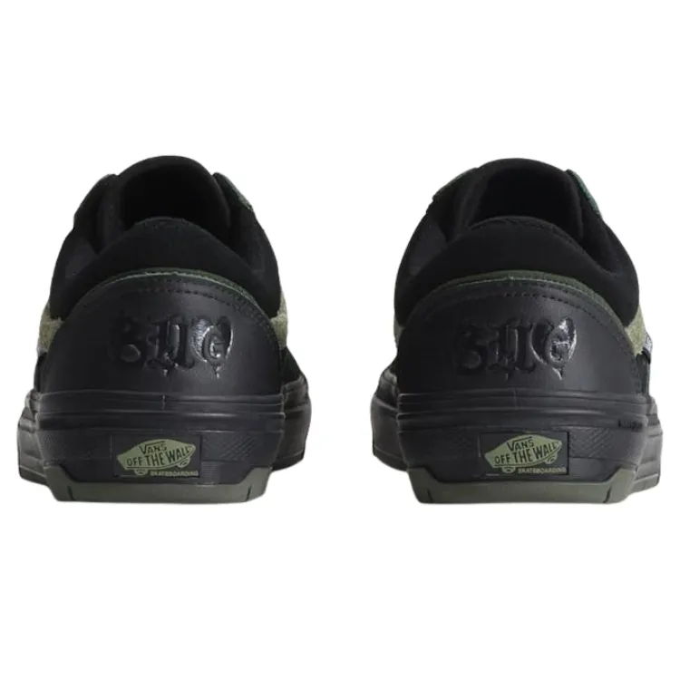Vans Skate Old Skool Wafflecup Willow Green Black Shoes [Size: US 9]