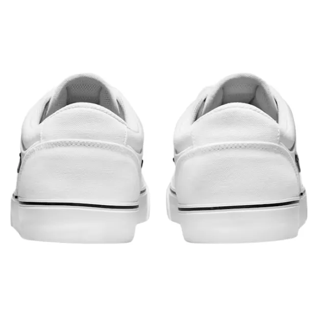 Nike SB Chron 2 Canvas White White Black Mens Skate Shoes [Size: US 9]