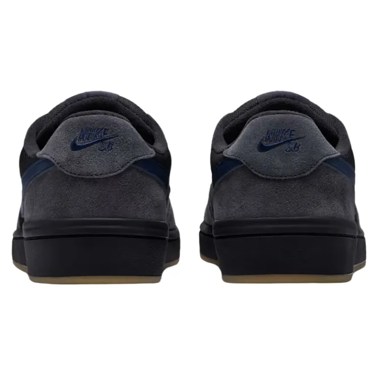 Nike SB Code 58 Smoke Grey Black Light Brown Blue Eclipse Mens Skate Shoes [Size: US 9]