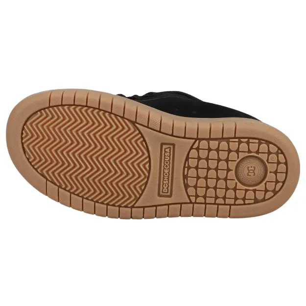 DC Court Graffik Black Camo Youth Skate Shoes [Size: US 3]