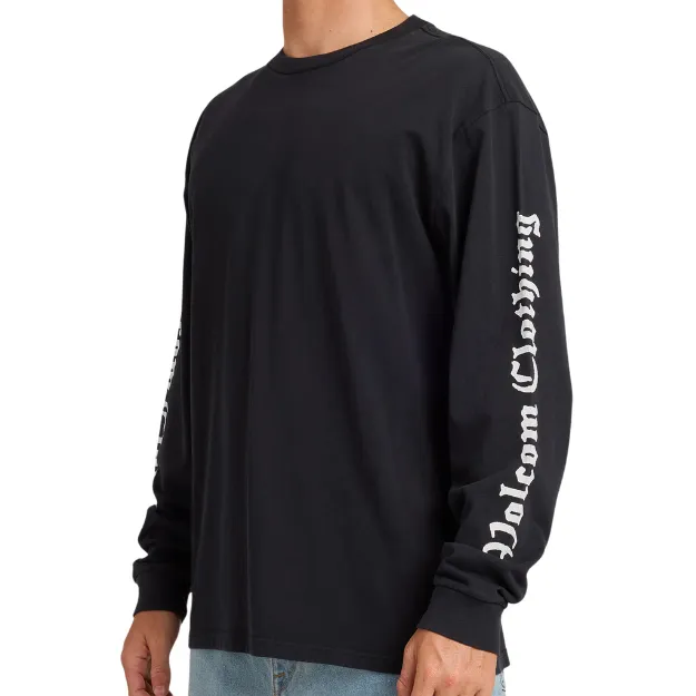 Volcom Core Gnar Black Long Sleeve Shirt [Size: L]