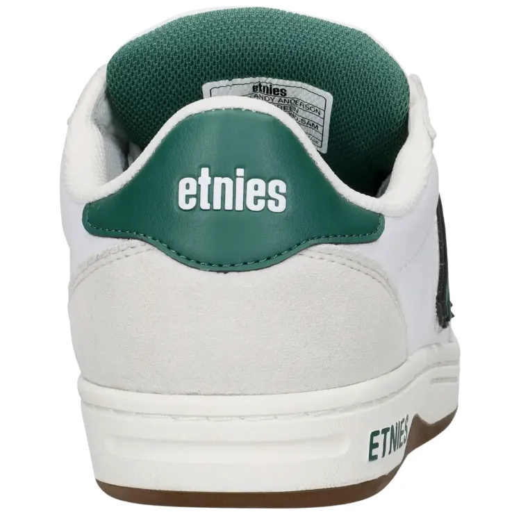 Etnies Locut X Andy Anderson White Green Mens Skate Shoes [Size: US 9]