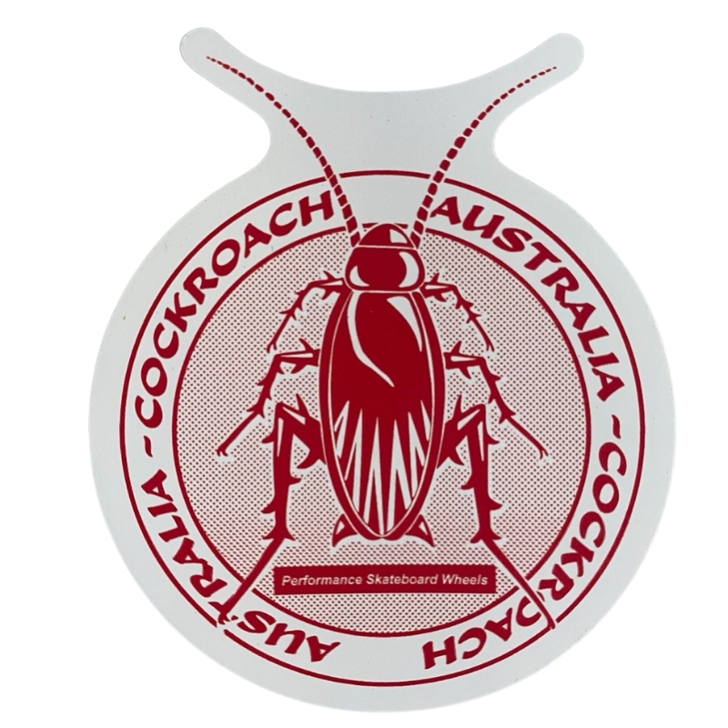 Cockroach Pest Sticker [Colour: Blue]
