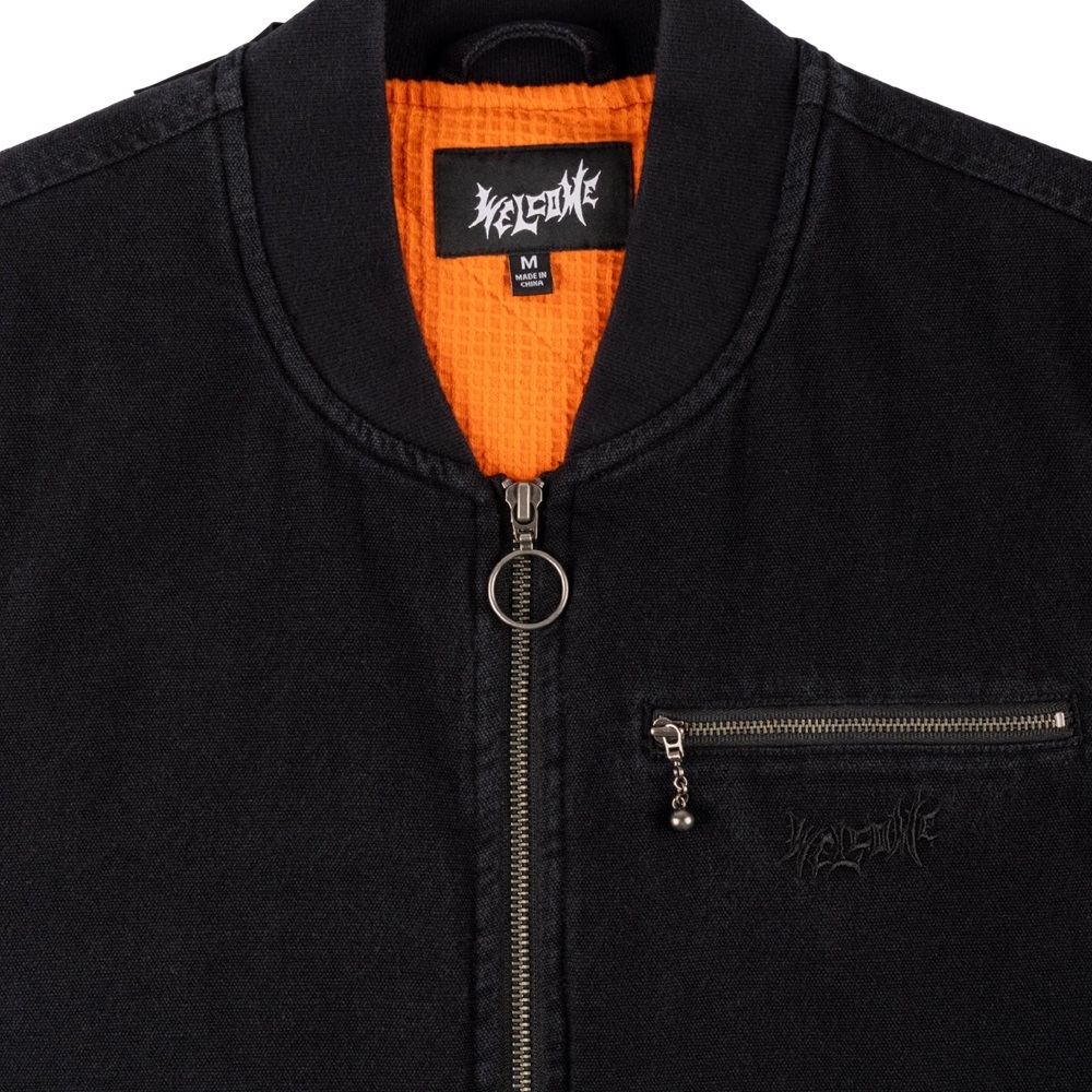 Welcome Skateboards Nephilim Canvas Black Vest [Size: S]