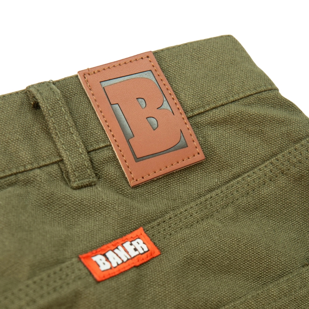 Baker Field Boss Double Knee Olive Pants [Size: 28]
