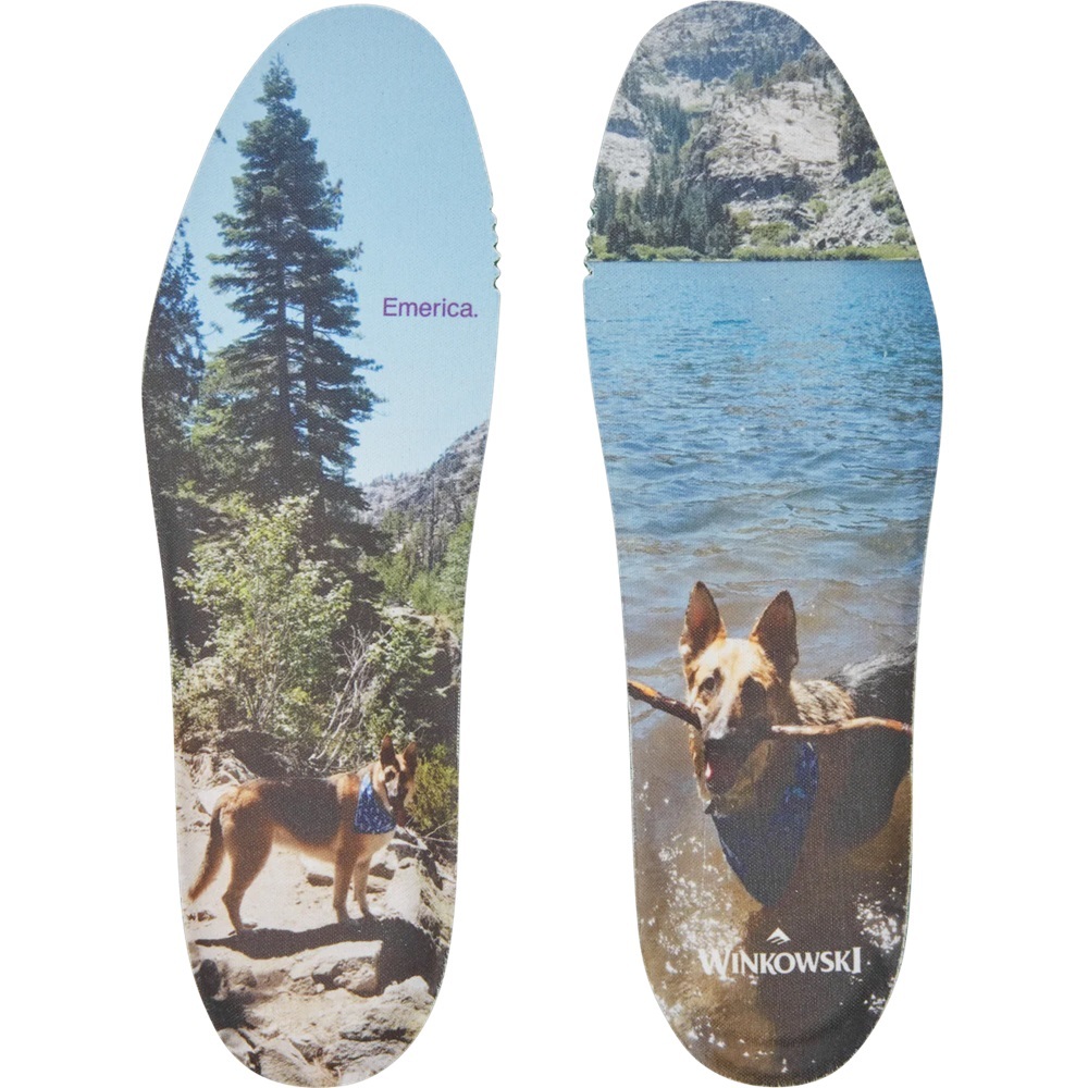 Emerica Winkowski Black Black Mens Skate Shoes [Size: US 8]