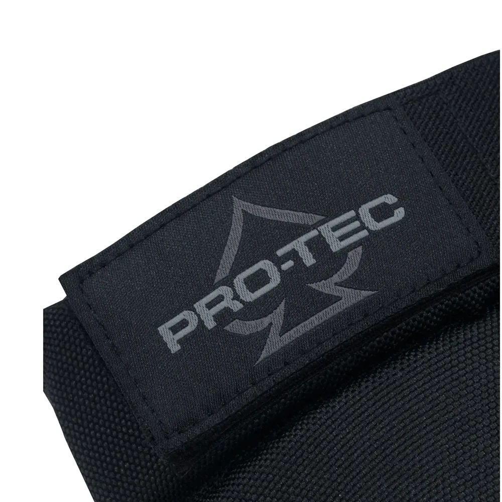 Protec Vert Black Protective Elbow Pads [Size: XS]