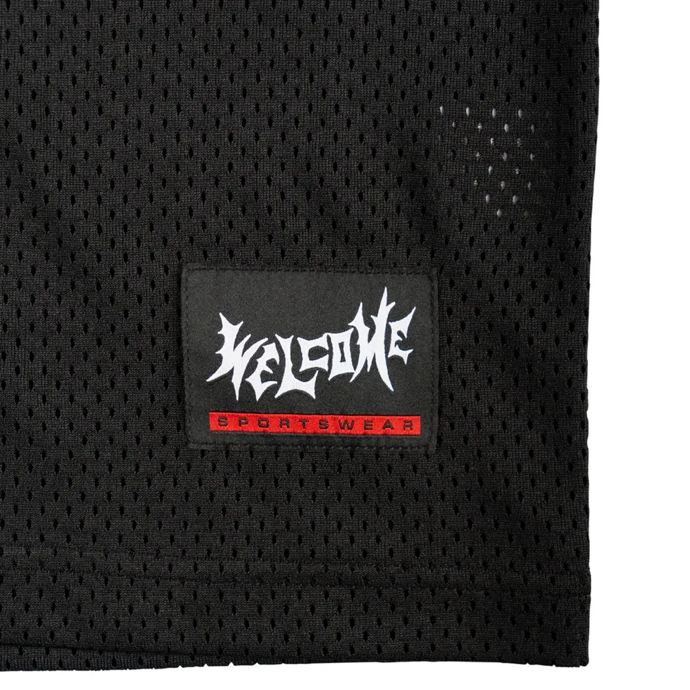 Welcome Skateboards Splinter Black Football Jersey [Size: XL]