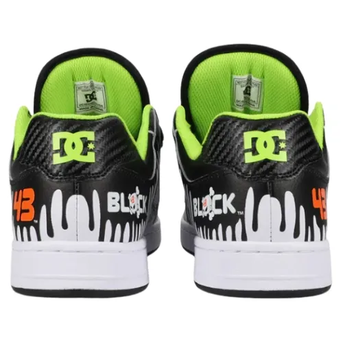 DC Manteca 43i Black White Green Mens Skate Shoes [Size: US 10]