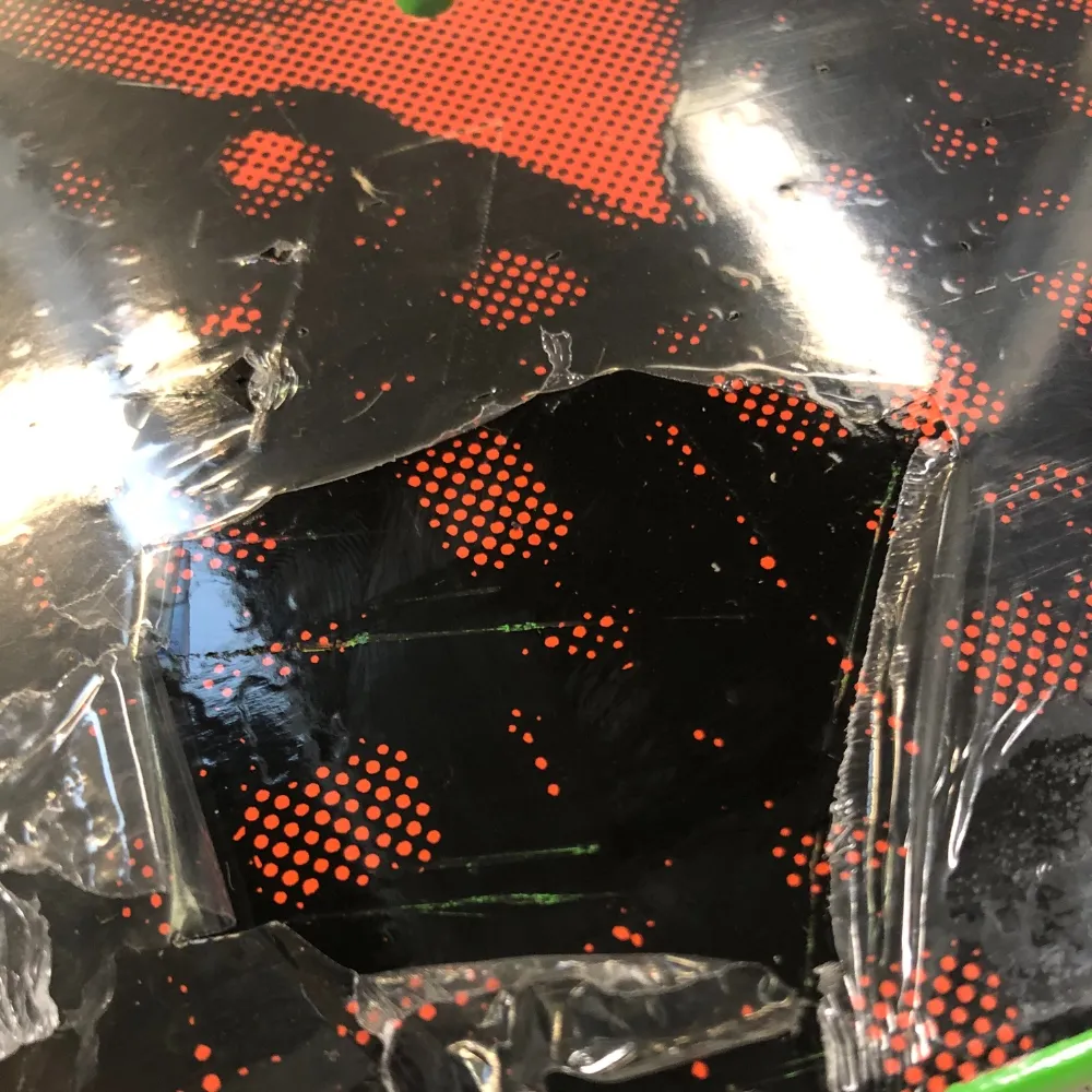 Welcome X Talking Heads Psycho On Boar Green Dip 10.125 Skateboard Deck Slightly Scuffed