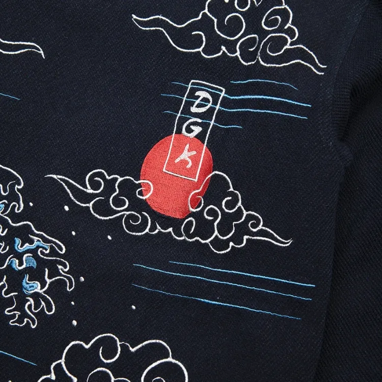 DGK Tidal Indigo Shacket Hoodie [Size: S]