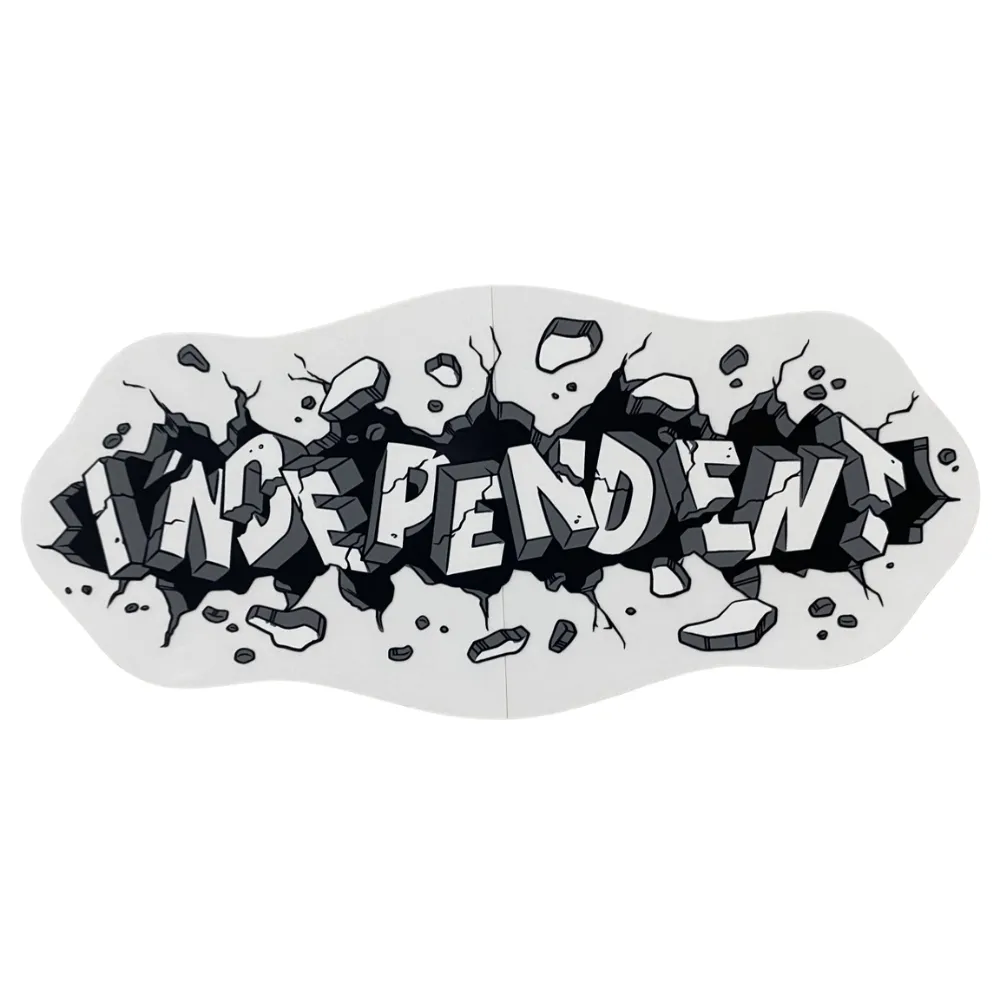 Independent Outbreak 6 Inch Sticker [Colour: Red]