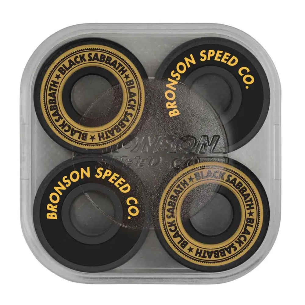 Bronson G3 Black Sabbath 8Pk Skateboard Bearings
