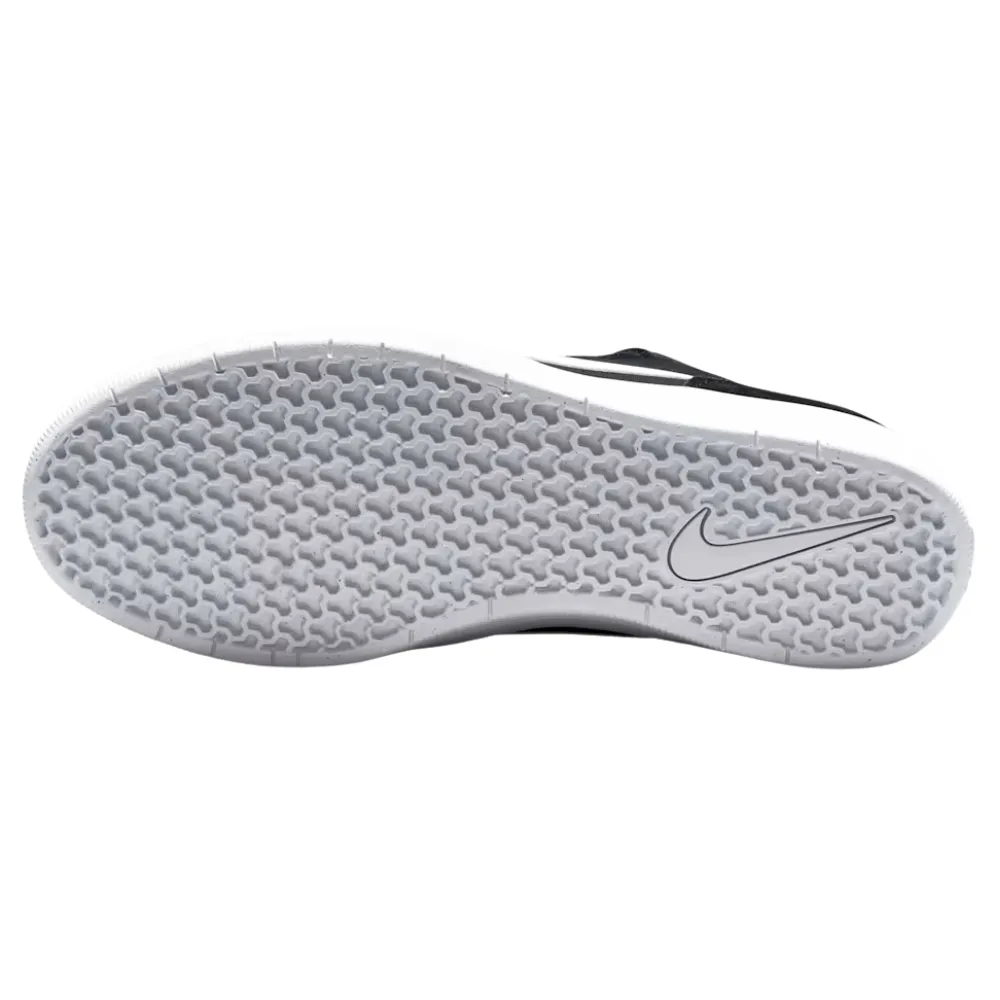 Nike SB Force 58 Black Black White Mens Skate Shoes [Size: US 9]