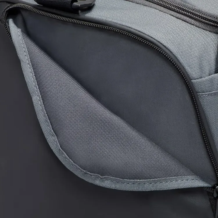 Nike Brasilia 9.5 Iron Grey Black White Medium Training Duffel Bag