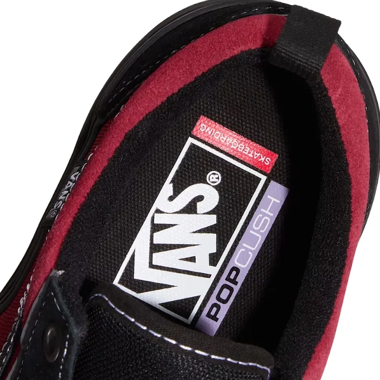 Vans Skate Old Skool Wafflecup Black Red Shoes [Size: US 9]