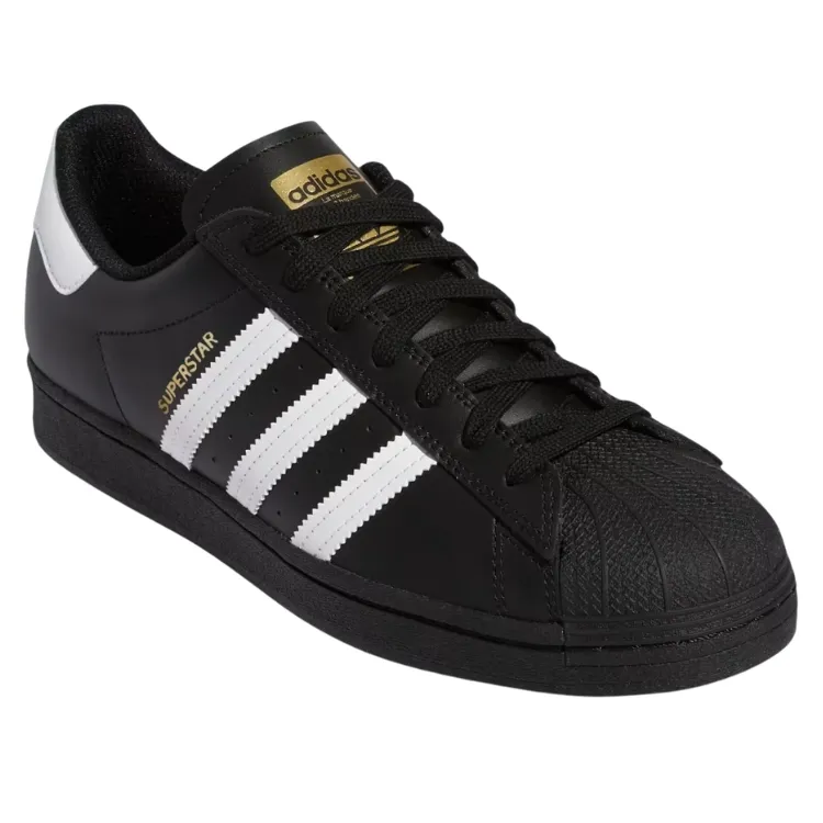 Adidas Superstar ADV Core Black Cloud White Shoes [Size: US 9]