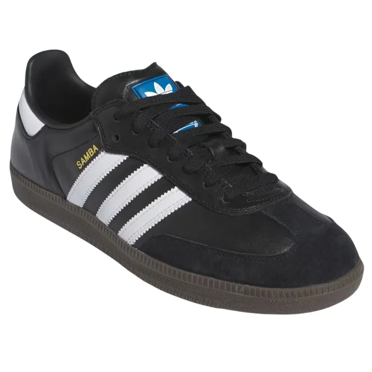 Adidas Samba ADV Core Black Cloud White Gum Shoes [Size: US 8]