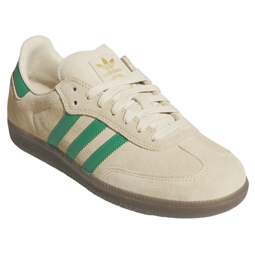 Adidas Samba ADV Sand Strata Green Gum Shoes [Size: US 9]