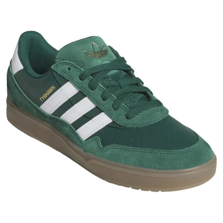 Adidas Tyshawn II Collegiate Green Cloud White Gum Shoes [Size: US 9]