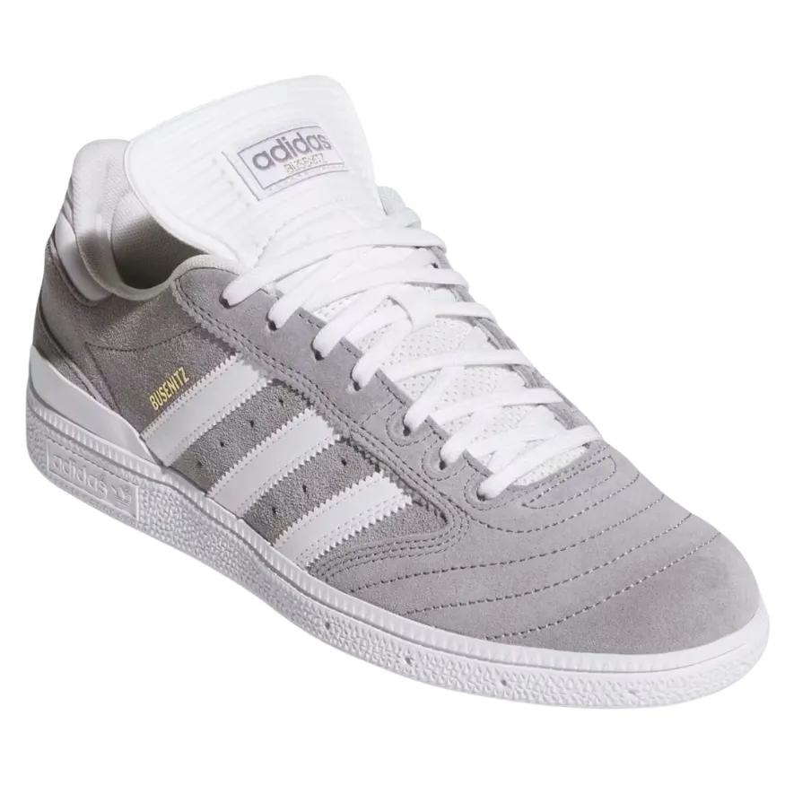Adidas Busenitz Pro Grey Cloud White Gold Metallic Shoes [Size: US 10]