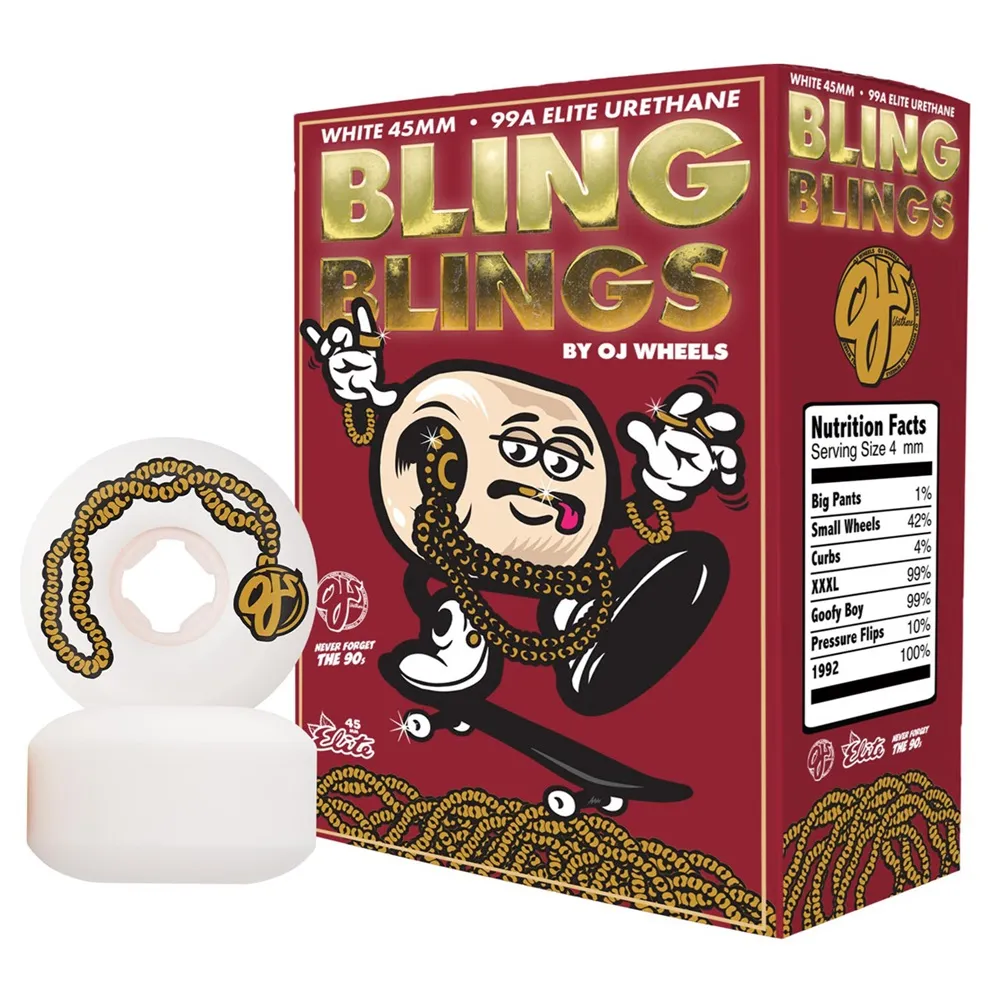OJ Lil Bling Blings Mini Chubbies 99A 45mm Skateboard Wheels