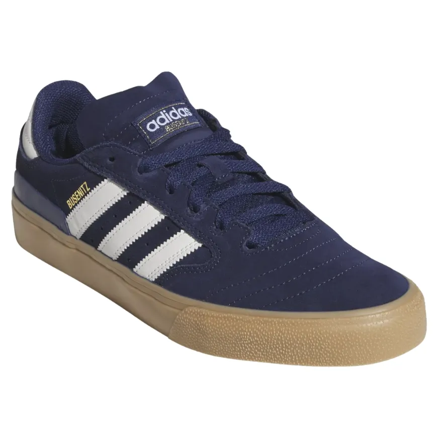 Adidas Busenitz Vulc II Dark Blue White Gum Shoes [Size: US 9]