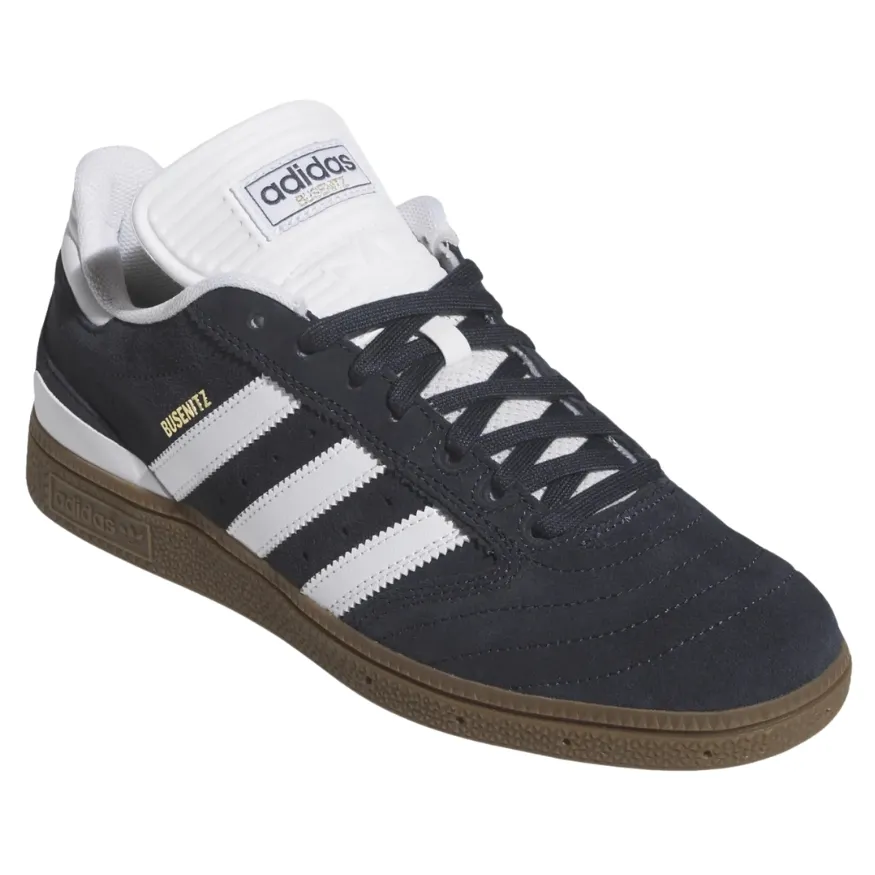 Adidas Busenitz Pro Core Aurora Ink Footwear White Gum Shoes [Size: US 9]