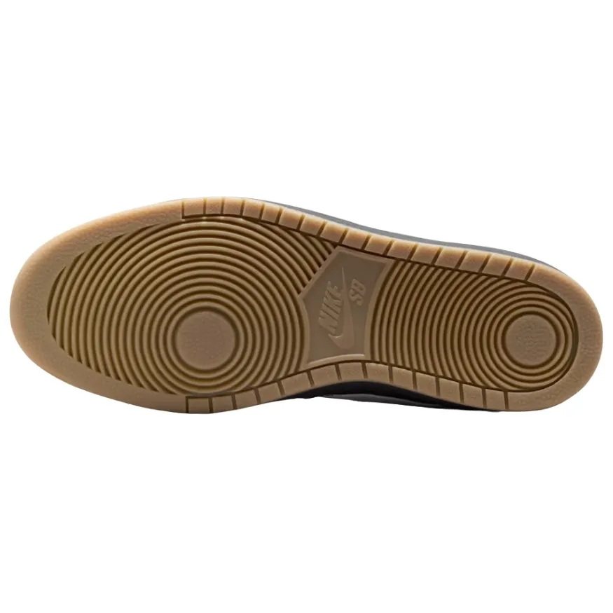 Nike SB Code 58 Black Light Brown Summit White Mens Skate Shoes [Size: US 9]