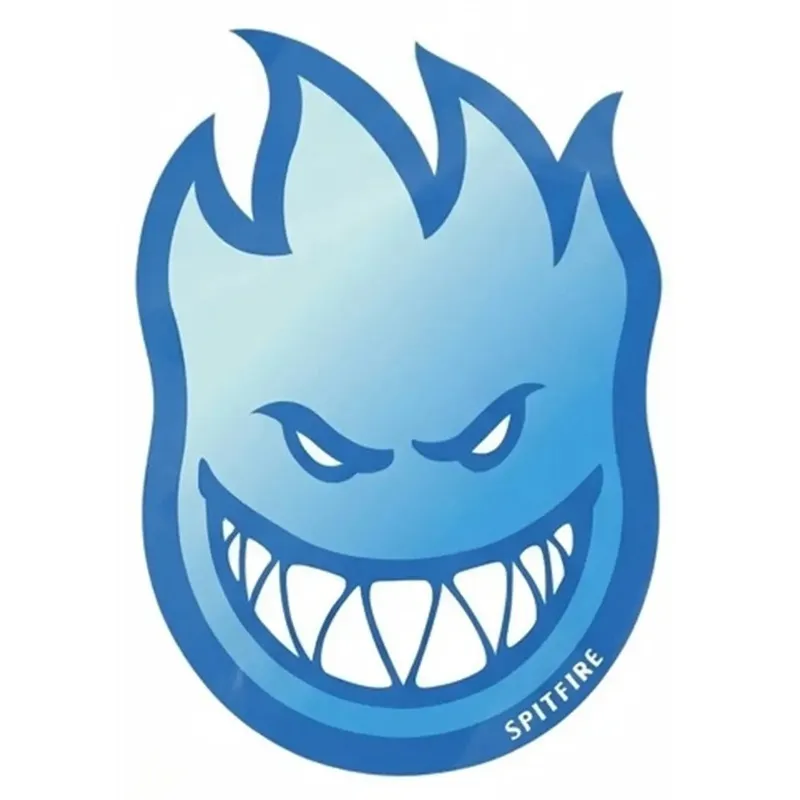 Spitfire Bighead Fade Medium Sticker [Colour: Blue Red]