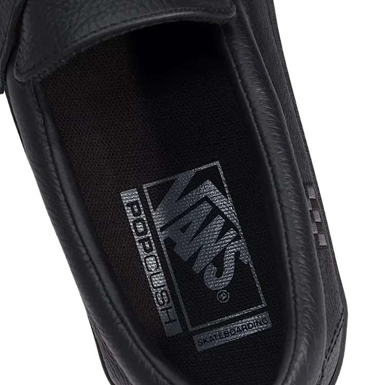 Vans Skate Loafer Black Black Shoes [Size: US 9]